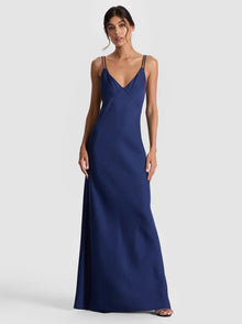Alice and Olivia Kiro V Neck Slip Dress