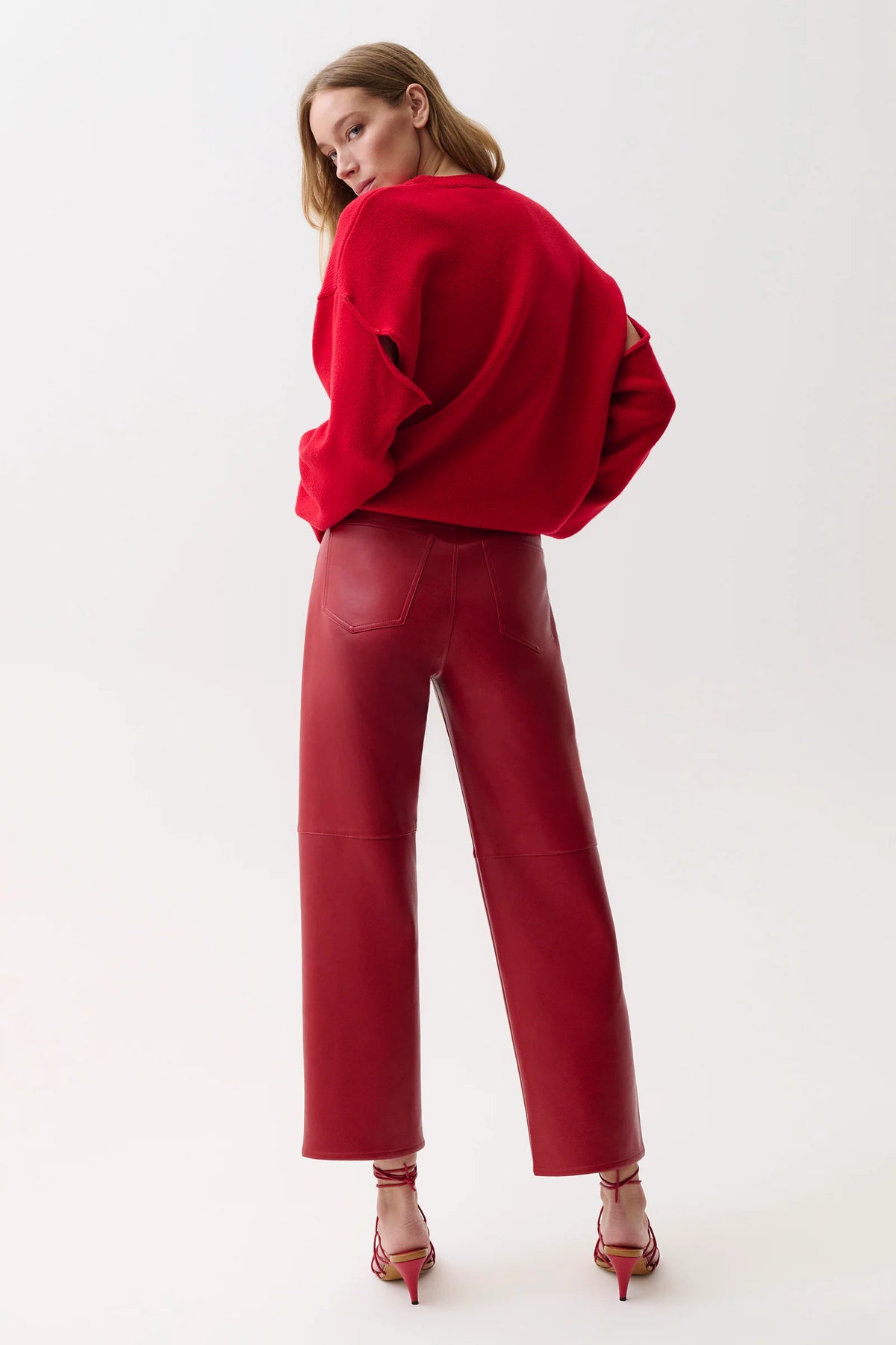 Pistola Jett High Rise Bow Straight Pant