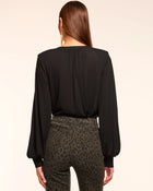 Ramy Brook Eleonora Knit V-Neck Bodysuit