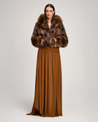 Cinq A Sept Sybella Patchwork Faux Fur Coat