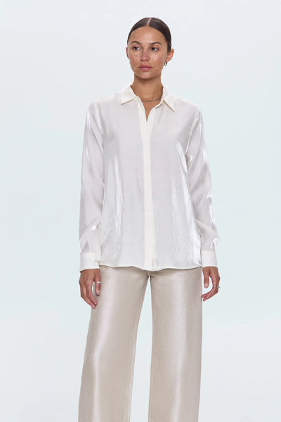 Pistola Tilda Long Sleeve Button Up Top