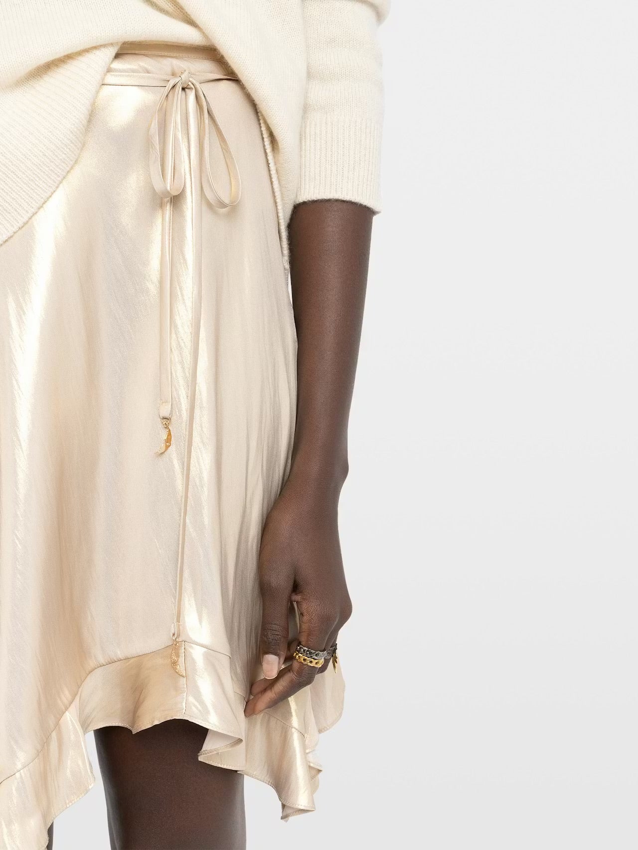 Zadig and Voltaire Jeto Satin Skirt