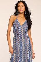 Ramy Brook Delilah Dress- ocean zigzag