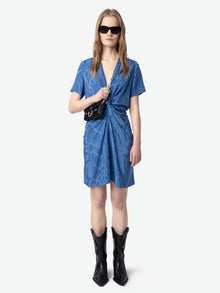 Zadig and Voltaire Rozom Jac Chaines Silk Dress