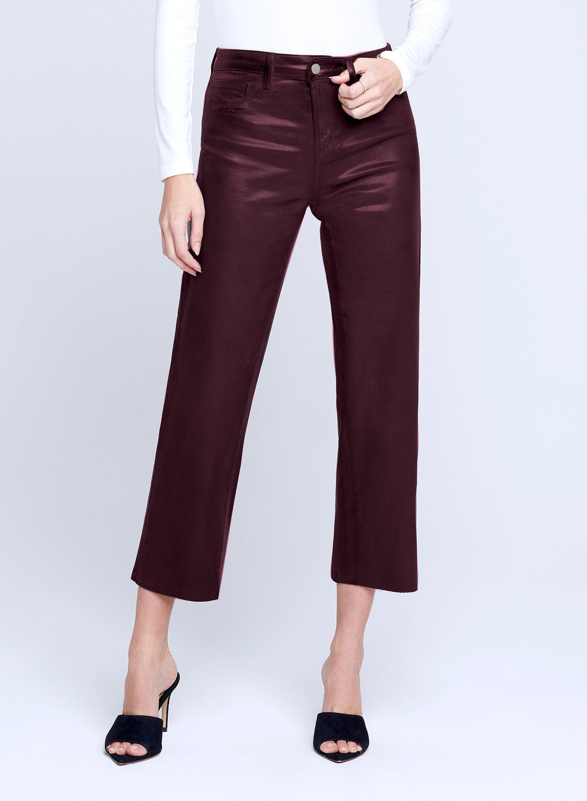WANDA HR CROP WIDE LEG