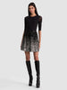 Alice and Olivia Chara Embellished Mini Dress
