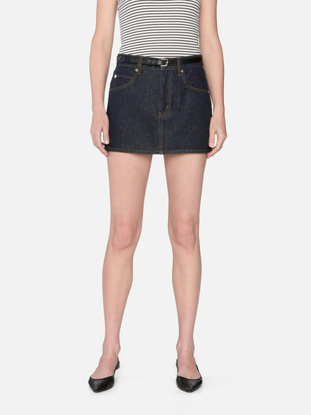 Frame The Mini Denim Skirt