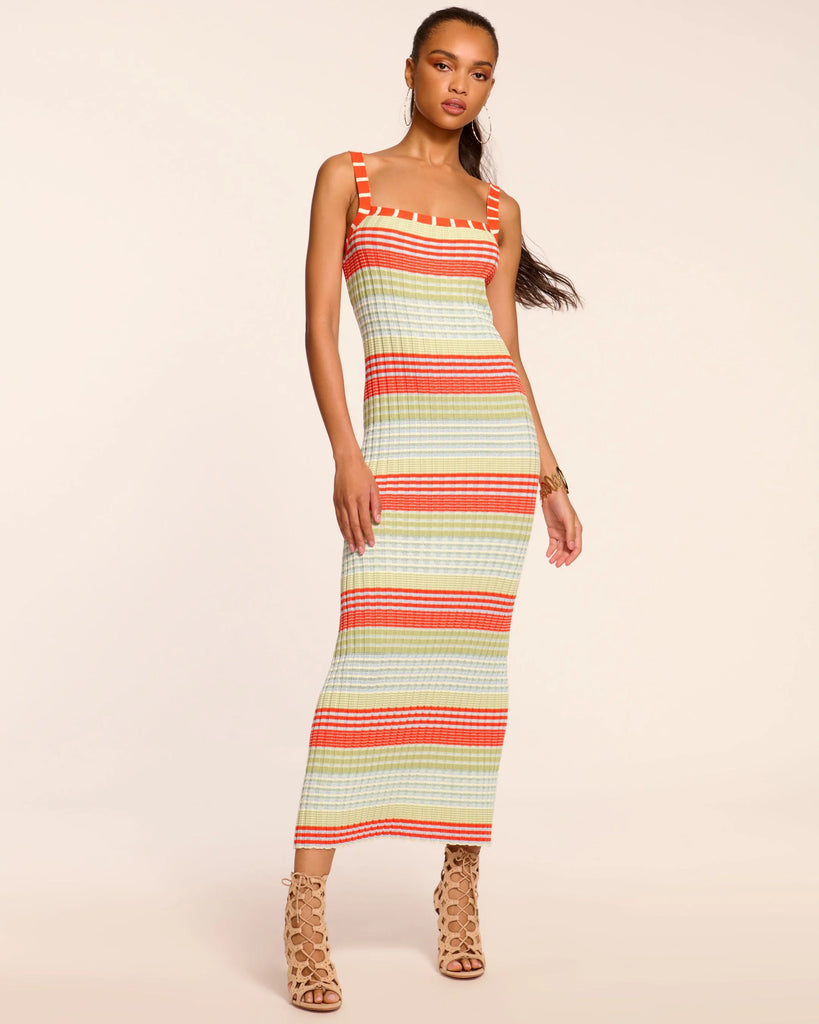 Ramy Brook Cheval Sleeveless Knit Midi Dress