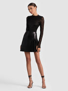 Alice and  Olivia Chara Lace Mini Dress