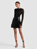 Alice and  Olivia Chara Lace Mini Dress