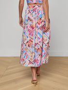 L’ Agence Seina Poplin Midi Skirt