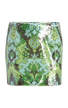Cinq A Sept Sequin Damask Juno Skirt