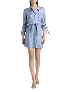 Cinq A Sept Dale Mini-Shirtdress