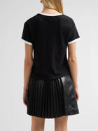 Cinq A Sept L'Amour Doodle Shrunken T-Shirt
