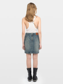 Zadig and Voltaire Julipe Denim Skirt