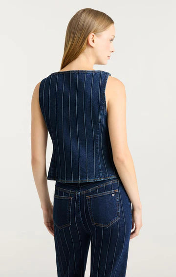 Cinq A Sept Pintuck Camen Vest