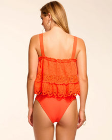 Ramy Brook Amina Cotton Eyelet Coverup Top