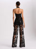 Alice and Olivia Georgie Embellished Lace Jumpsuit