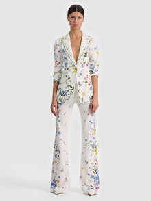 Alice and Olivia Breann Printed Blazer