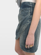 Zadig and Voltaire Julipe Denim Skirt