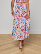 L’ Agence Seina Poplin Midi Skirt