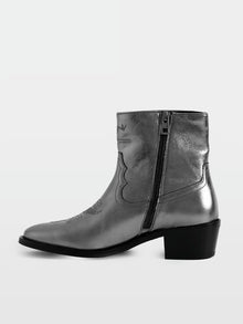 ZADIG & Voltaire Tex Low Vintage Metal Boots