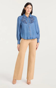 Cinq A Sept Rhinestone Embellished Juliette Top