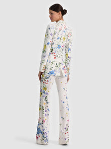 Alice and Olivia Breann Printed Blazer