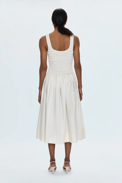 Pistola Alessia Smocked Drop Waist Dress