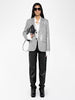 Zadig and Voltaire Verdi Car Sequin Blazer