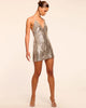 Ramy Brook Annabelle Sequin Fringe Mini Dress