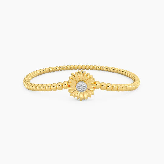 Ella Stein Sunflower Beaded Bracelet