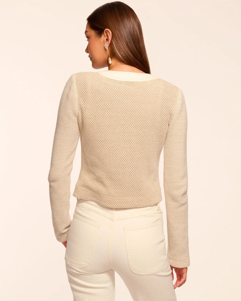 Ramy Brook Huda Cotton Lurex Tweed Jacket