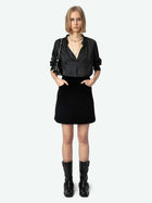 Zadig and Voltaire Jinette Velvet Skirt