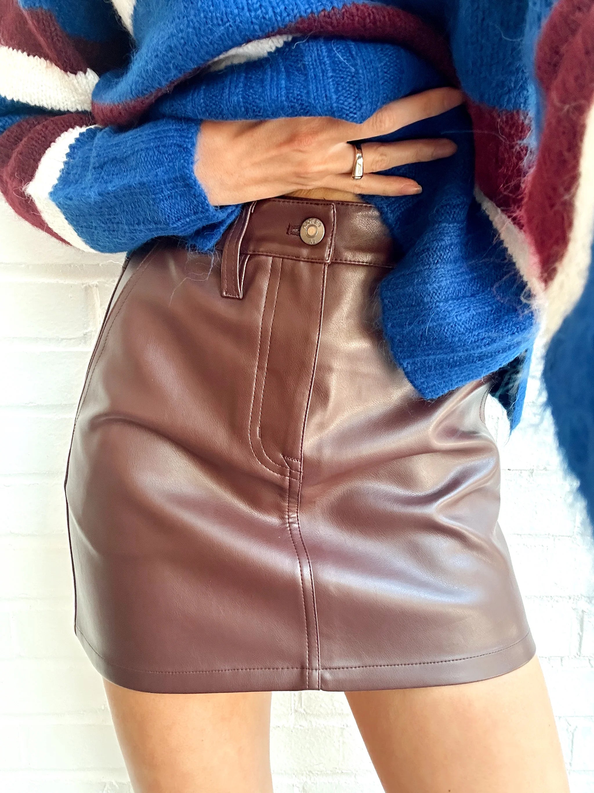 Pistola Abi High Rise Mini Skirt