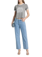 Cinq A Sept Studded Hello, Bonjour, Howdy T-Shirt