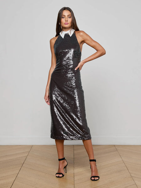 L’ Agence Lilith Sequin Dress