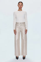 Pistola Tate Bowed Wide Leg Jean