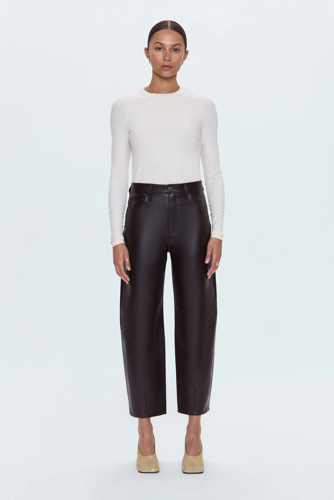 Pistola Dara Long Sleeve Funnel Neck Top