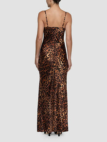 L’ Agence Sayla Bias Cut Maxi Dress