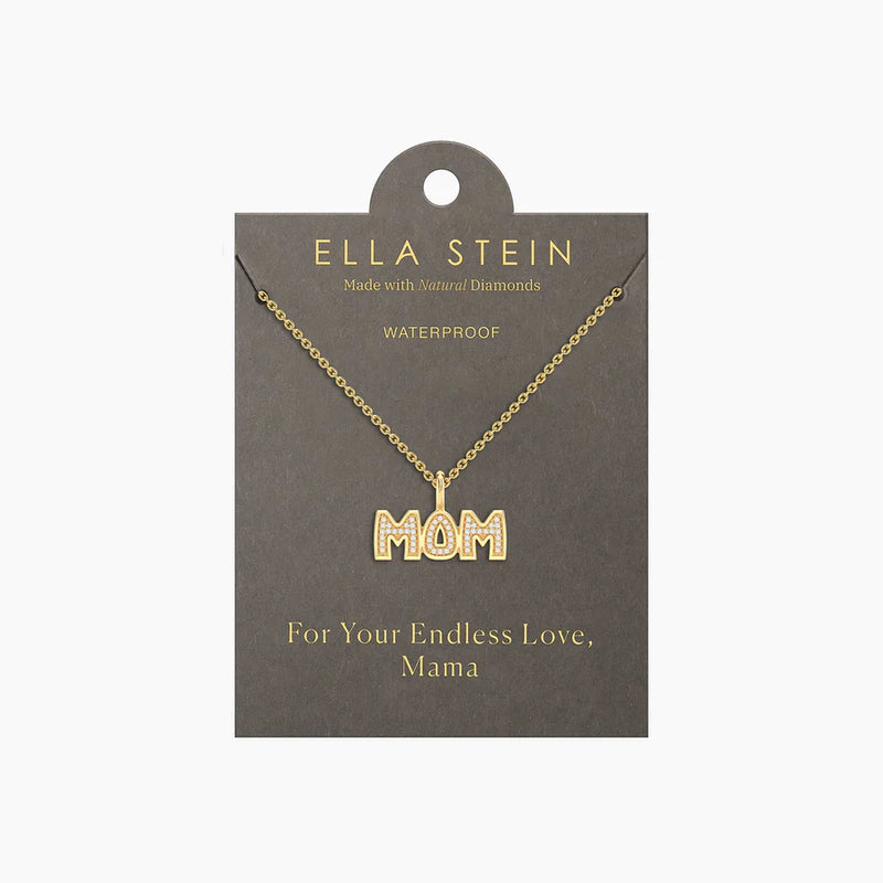 Ella Stein Best Mom in the World Necklace
