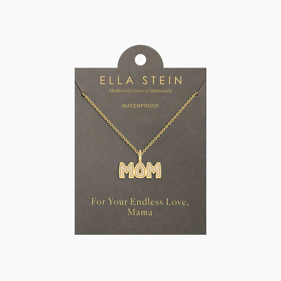 Ella Stein Best Mom in the World Necklace