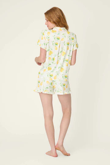 PJ Salvage La Dolce Spritz Lemon Zest Short PJ Set