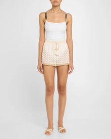 Ramy Brook Mina Zig-Zag Knit Shorts