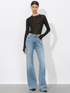 Alice and Olivia Taeyn Lace Bodysuit