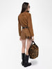 Zadig and Voltaire Thelma Suede Leather Shirt