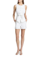 Cinq A Sept

Susie Button-Pocket Denim Shorts