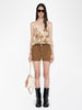 Zadig and Voltaire Christy CDC Horses Silk Camisole