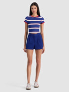 Alice and Olivia Conry Pleated Short