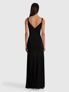 Alice and Olivia Bianca Twist Strap Maxi Dress